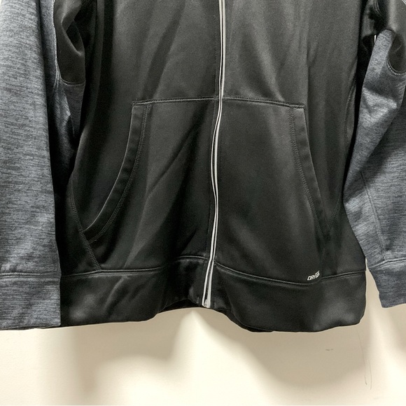 Tek Gear DryTek Grey & Black Zip Up Hooded Sweat Jacket! - Picture 5 of 15